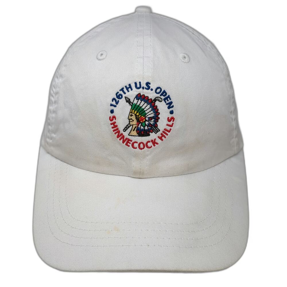 Peter Millar Baseball Cap White One Size 126th US Open Shinnecock Hills USGA Hat